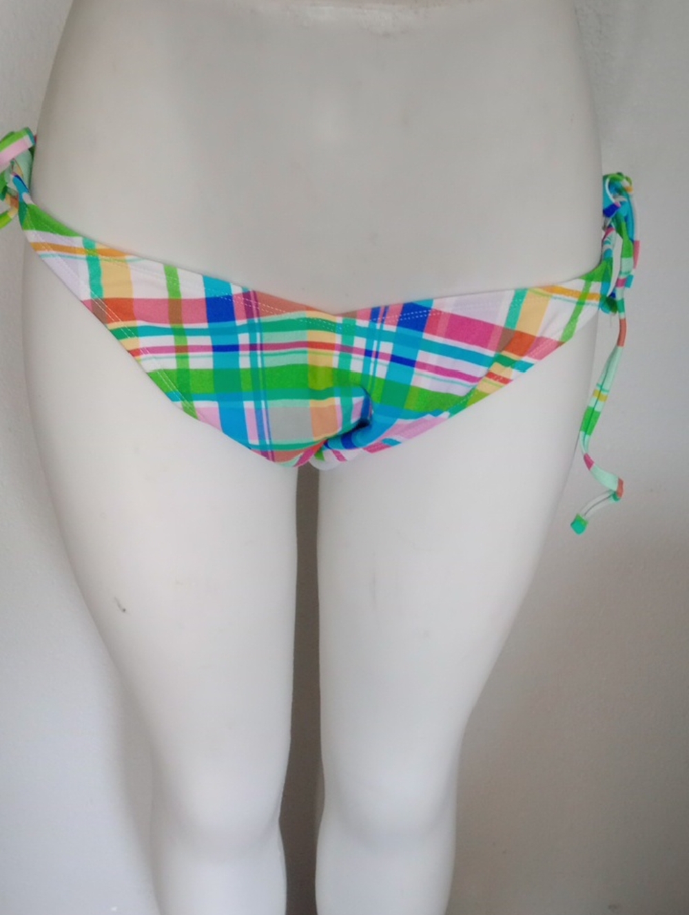 wild fable Multicolor Plaid Bikini Bottoms